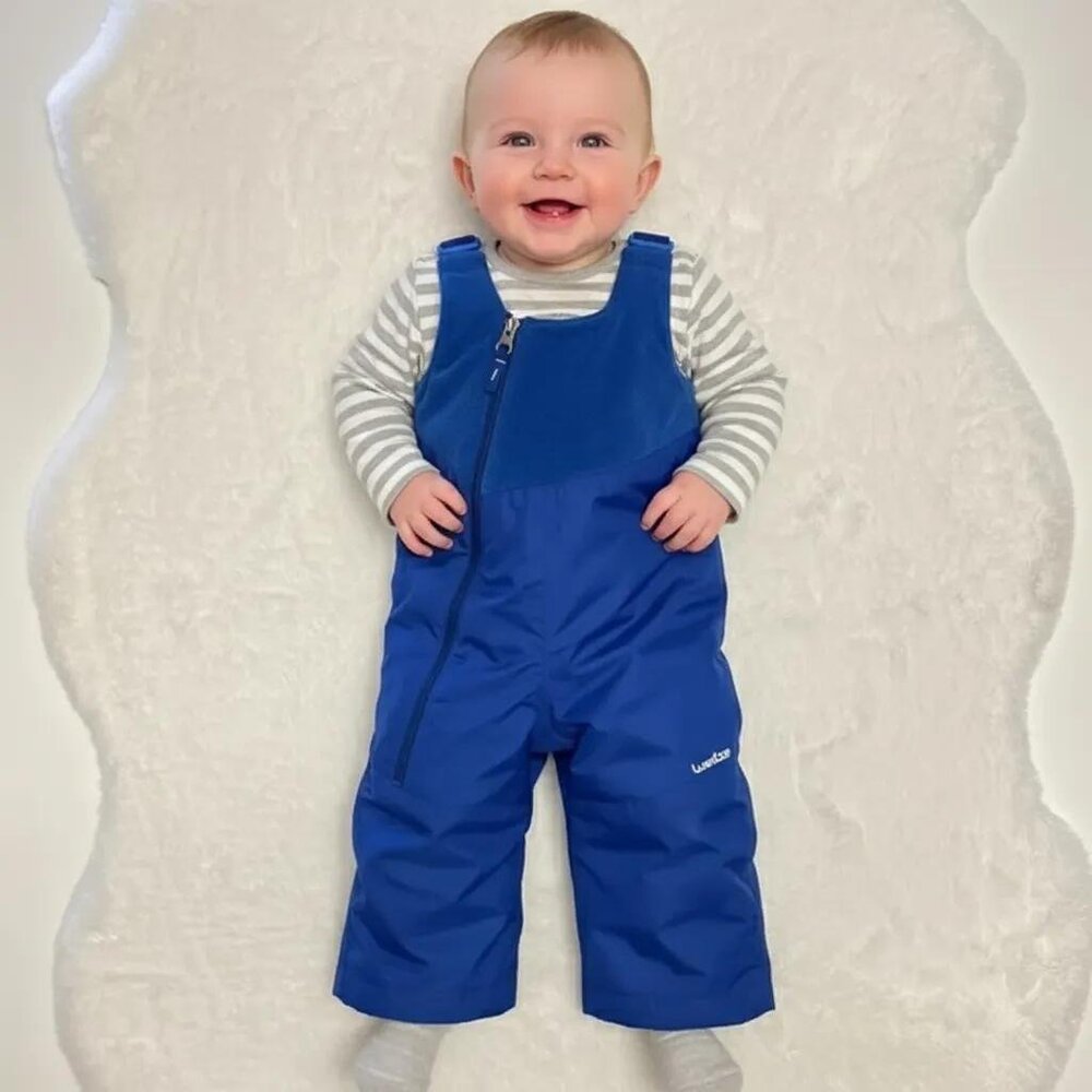 Decathlon Wed'ze Bib Waterproof Zip-Up Snow Pants 12 Months (71-77 cm)